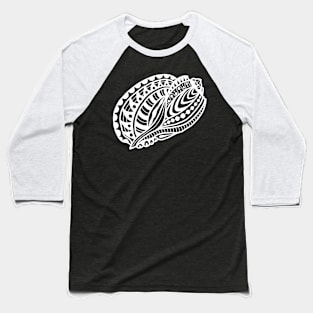 Abstract shell 03 white Baseball T-Shirt